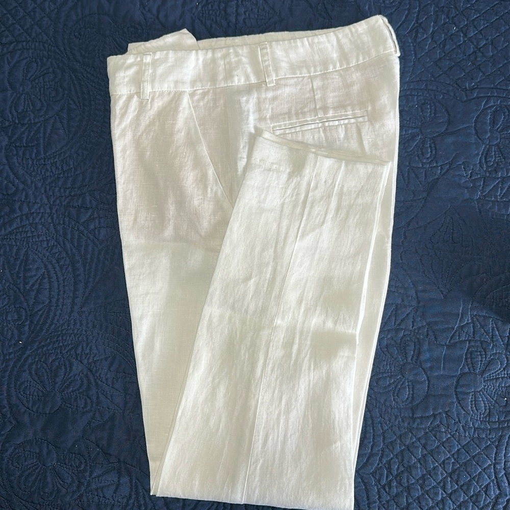 Sandra Augelozzi Linen Pants- Size 28